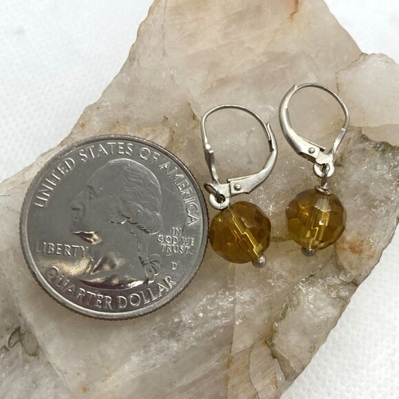 Vintage Lot of 4 Pairs Beaded Dangle Drop Earrings Sterling 925 Silver 11g - Picture 6 of 7